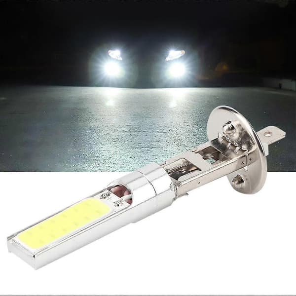 Auto Vit H1 12V 7.5W LED Lampa 6000K Glödlampor Körning Dimstrålkastare