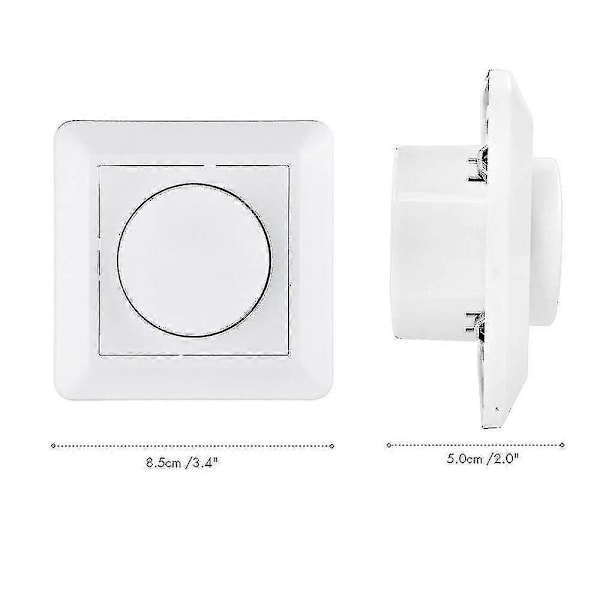 Dimmer Switch, 220-240v 5-200w Smart Knapp Ljusbrytare Och Dimmers Dimmer Switch