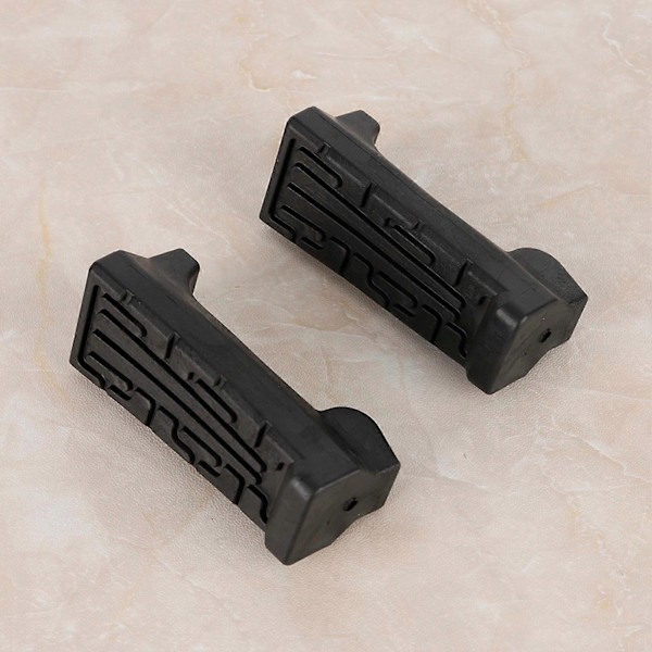1 Par Gummi Främre Pedal Fotstöd Fotpinnar Passar Yamaha YBR 125