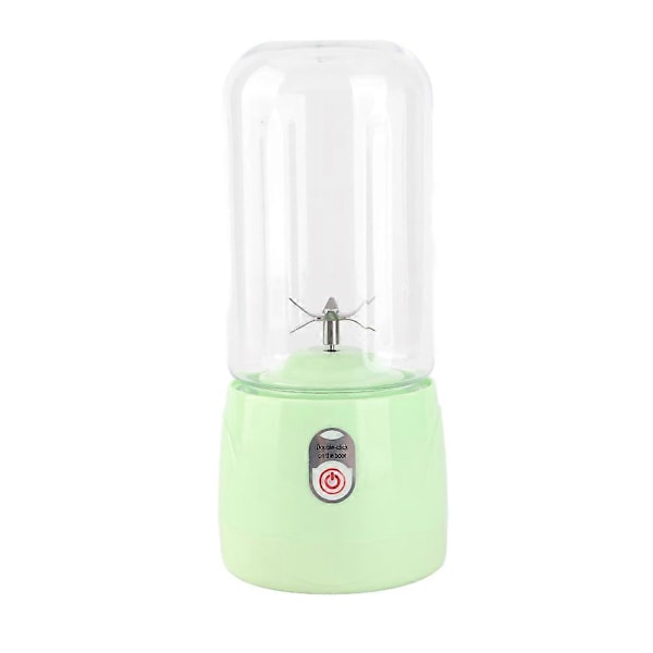 Bärbar Blender Sladdlös USB-laddning Multifunktionell 1200mAh 410ml 18000rpm Mini Juicer för Frukt Grönsaker