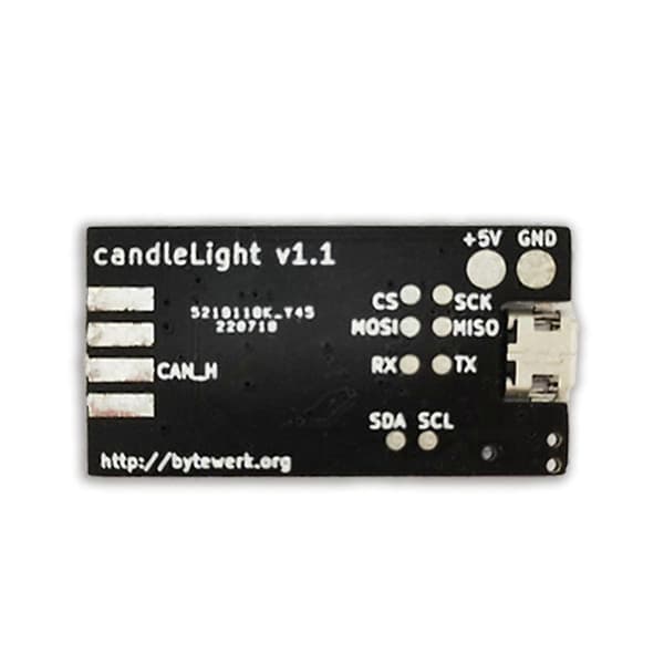 CANdleLight USB til CAN Modul CAN Buss Analysator CAN Debug Adapter LED Indikator for Åpen Kildekode CAN Protokollanalyse