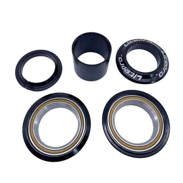 Cykel Headset 44mm Bmx Headset Foldecykel Styreboks Cykel Headset Racercykel Headset Sort