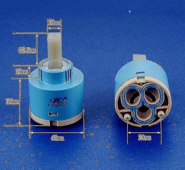 25mm Keramisk Patron Blandebatteri Lav