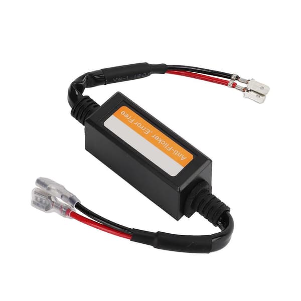 2 stk C12H1 LED Dekoder Ledningsnettsett LED-frontlyspære Dekoder for LED-frontlyspærer