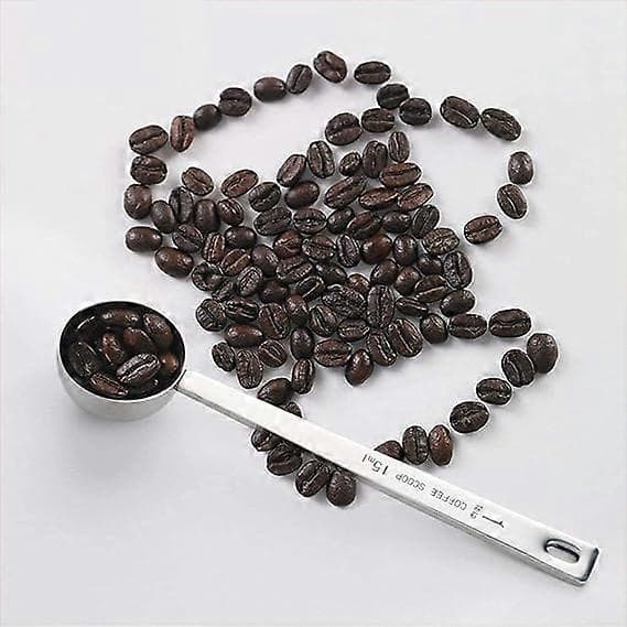 304 Kaffeskje, Rustfritt Stål Spiseskje 14.5*3.5CM SØLV