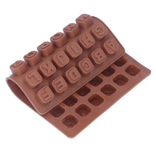 3 stk. Silikonebageform Multifunktionel 48 Huller Silikonekageform til budding Chokolade Småkager Brownies
