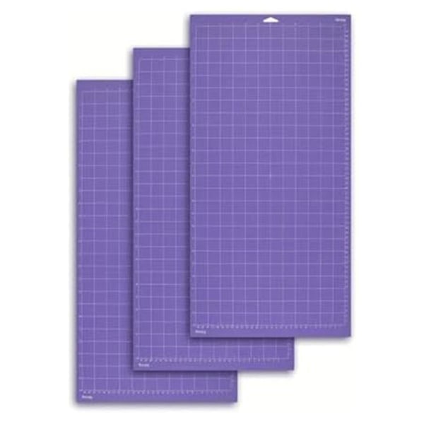 Ersättningsskärmatta Kompatibel för -Maker 3, Explore 3, Air 2 Skärmatta Tillbehör 30x60 cm, 3-pack Lila