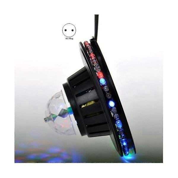 15w Mini Discolys 48led Rgb Hjemmefest Scene Vegg Bakgrunnsbelysning Dekor Flash Laser Fargestråle Mu