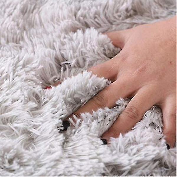 Tflycq Mjuk Modern Inomhus Shaggy 4x6.6 Matta för Sovrum Vardagsrum Sovsal Barnrum Hem Dekorativ, Halksäker Plysch Fluffig Päls Area Mattor Bekväm Nurs 1.3 * 2 Ft.