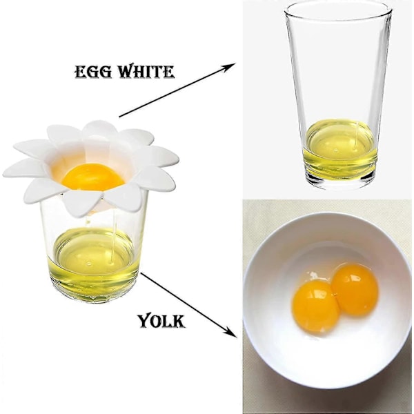 2 Fersk Eggeplomme Separator