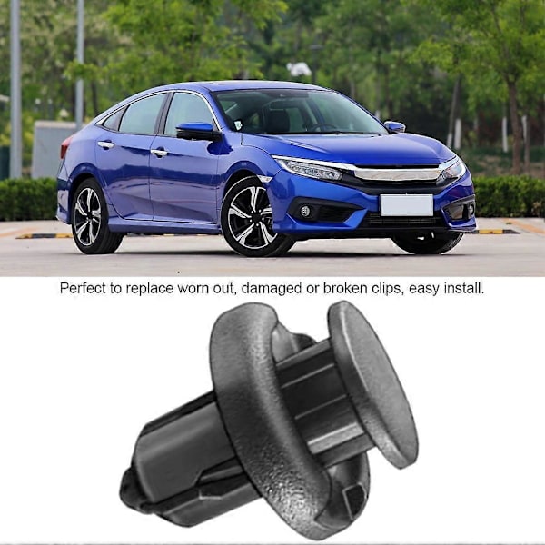 50 stk. Fremre og bakre beskyttelse Bilkarosseri/Støtfanger Klips Spenne Nagle Feste Trim List for Honda