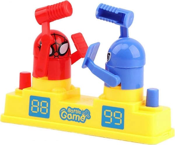Robotbordsbrottningsspel, minirobotstridsleksak, klassiskt stridsspel, bärbar interaktiv robotboxningsleksak