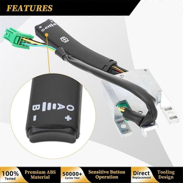 For 20399175 21759601 Motor Eksosbrems Bryter Lys Styrekonsoll Bryter Lastebil Reservedeler
