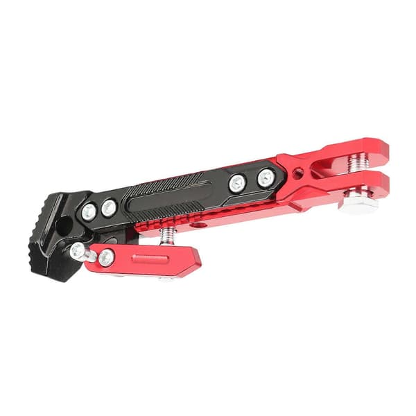 Universal Justerbar Fod Sidestøtte Stand til NMAX 155 20152016 NMAX 125 Rød