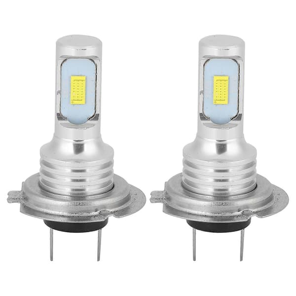 2 stk. 80W 6000K Universal H7 LED Bil Tåkelys Lampe Hvit 12V