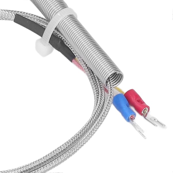 Termoelement K Type 0?400 3/8 NPT 8x100mm Temperaturfølerprobe i rustfritt stål 1m / 3.28ft
