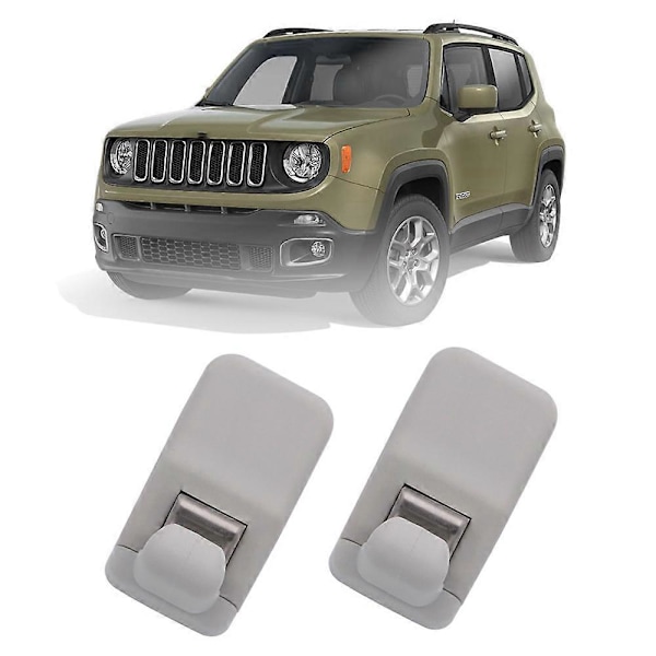 2 stk. Bil Front Solskærm Holder Clip til 2015-2018 5VW09MS7AA