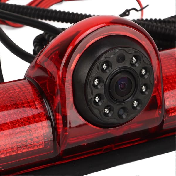 Bil Bromsljus Kamera Bakluckemontering Backparkering Backljus Stopplampa Kamera DC12V Universell Passform för Fordon
