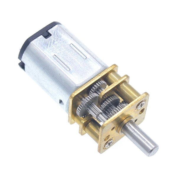 5 STK GA12-N20 MiNI Metal Gear Motor DC 3V Gearhjul Gearmotorer 15RPM