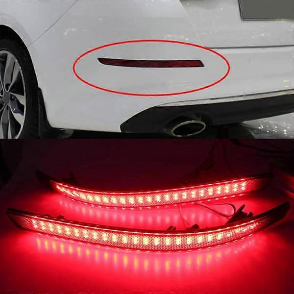 Bil Bakre Støtfanger LED Bremselys Reflektorlys for Magentis K5 2011-2013