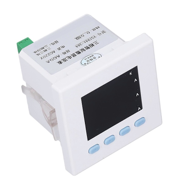 Digital strømmåler 3-fase intelligent ABS flammehemmende hus ammeter for distribusjonsautomatisering AC220V