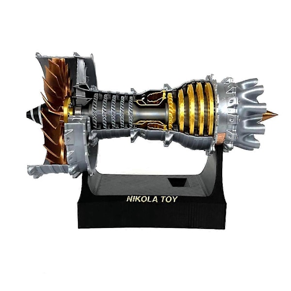 TR900 Turbofan Motormodel Flymotor Kit Turbojet Motormodel Voksen Mekanisk Videnskabsuddannelse Legetøj
