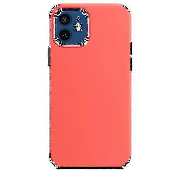 Slank Flydende Silikon TPU Cover til iPhone Xs Max Pink Citrus