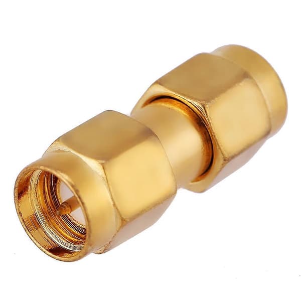 5stk RF SMA Hane Till SMA Hane Kontakt Rak Koaxial Adapter Set