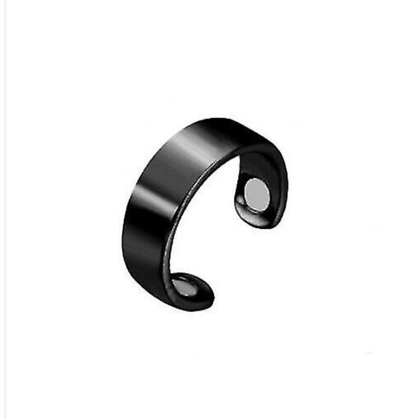 Apollolostory Magnetisk Ring för Lymfdränage Black