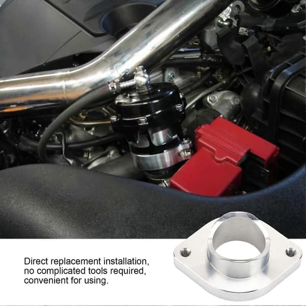 Turbo Blow Off Ventil Flens Bov VBand Adapter Justerbar Aluminium Universal for Bil