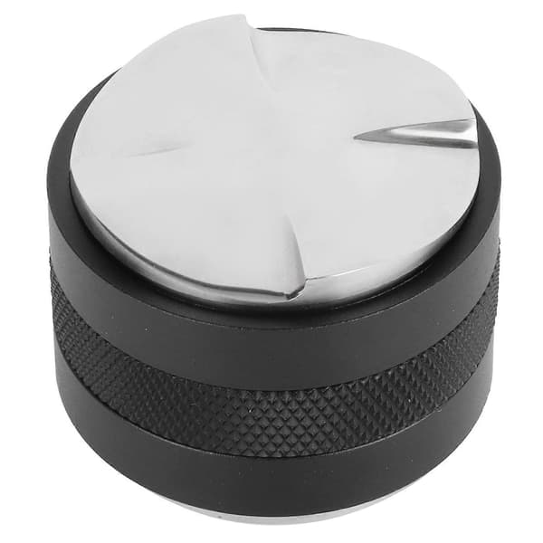 53mm Kaffetamper Distributör Dubbelhuvud Dubbellager Justerbart Kaffenivelleringsverktyg