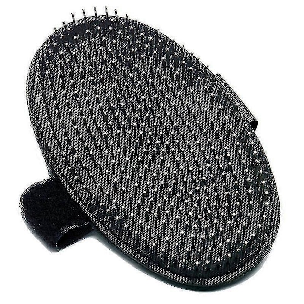 Groom Professional Terrier Palm Pad-borste för ull- och trådbeklädnad