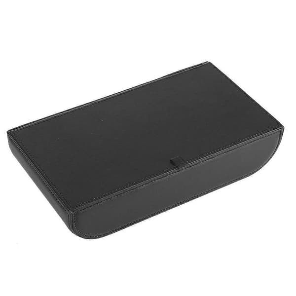 PU Läder Bil Tissue Boxar Dispenser Servett Pappershanddukshållare Multifunktionella Delar