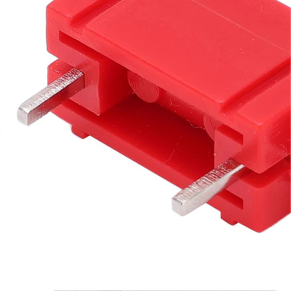5 stk. 4mm Bananstik Professionel Nikkelbelagt Messing PCB Panel Bananstik Tilbehør til Multimeter Rød