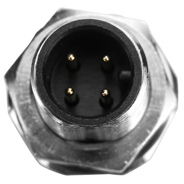M12?F2?P4 Panelmonterat Uttag F2 M12 IP67 Vattentät Kontakt 4-stifts Adapter