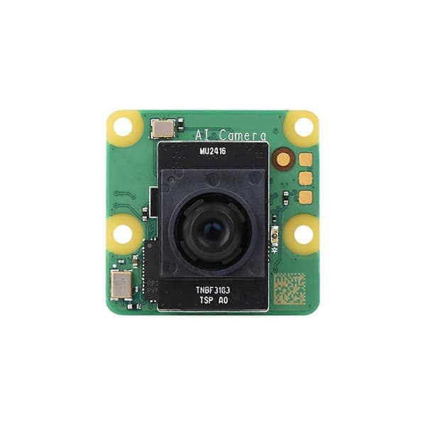 AI Kamera 12.3MP med IMX500 AI Sensor RP2040 MCU til