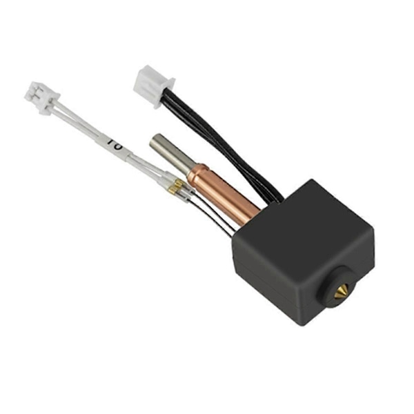 För 3 Hotend Kit Munstycke Termistor Värmerör Värmeblock för Kobra3 Reservdelar