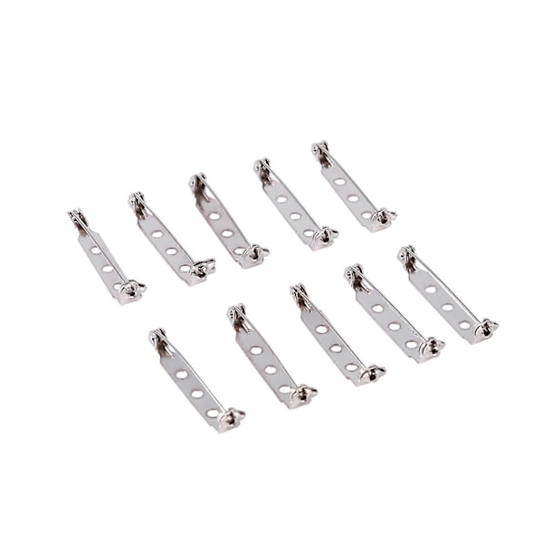 50 kpl Hakaneulakiinnikkeet Lukko Takaisin Turvalukko DIY Askartelu 32mm