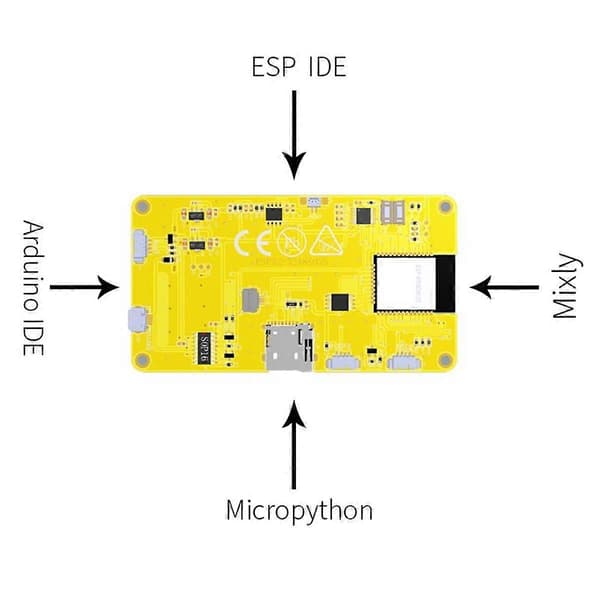3,5 tommer Smart Display til LVGL ESP32 Wifi og Bluetooth Udviklingskort Skærm LCD TFT Modul - B