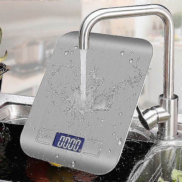 10/5kg Köksvåg med LCD-display Precision Elektronisk Våg 5kg