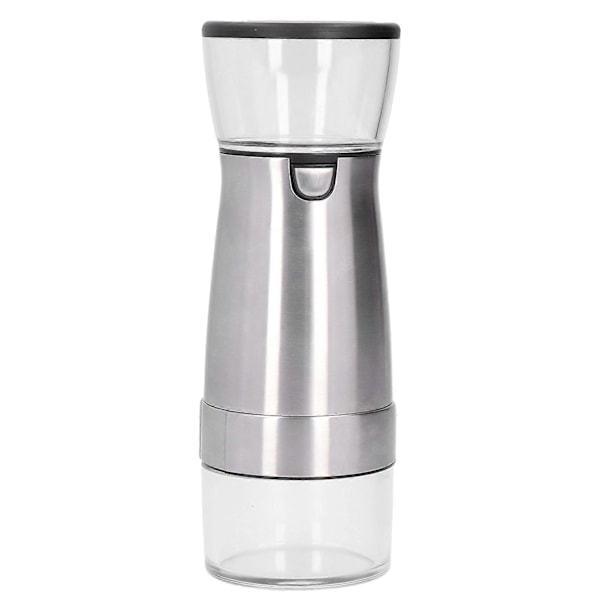 Elektrisk kvern i rustfritt stål, USB-lading, automatisk pepper- og kaffebønneknuser for hjemmebruk