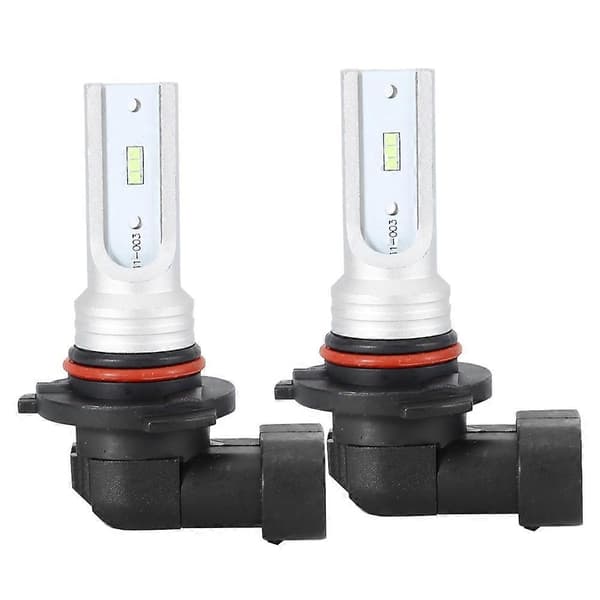 2 stk. 9005 HB3 72W 8000K Isblå LED Bil Lampe Front Tågelygte Pære med Dekoder DC 12V-24V