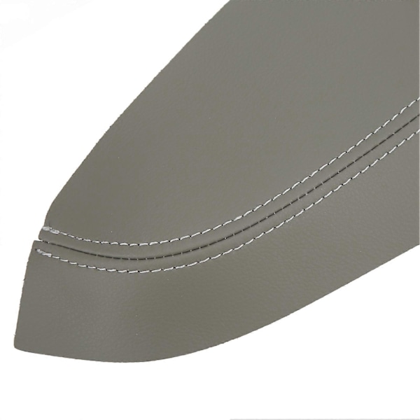 2 stk./sett Mikrofiber Skinn Frontdørpanel Armlenebeskyttelse Antiskrape Erstatning for Civic 2005?2011 Grå