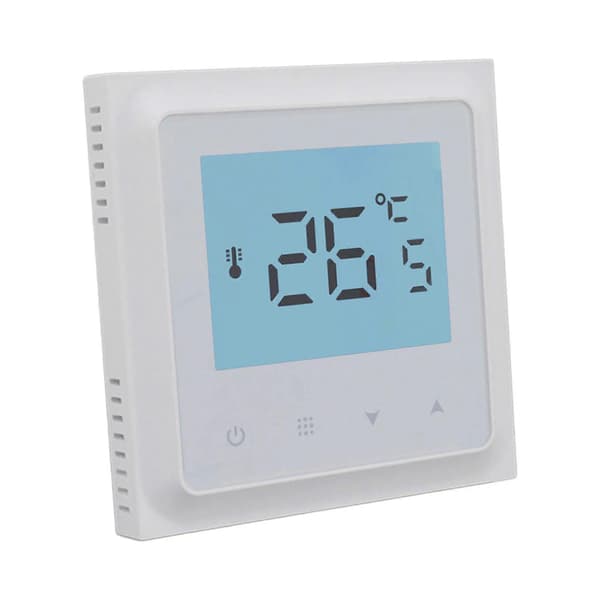Digital Termostat AC 90-240V Exakt Kontroll DIY Programmering Golvvärme Termostat för Väggmonterad Kamin