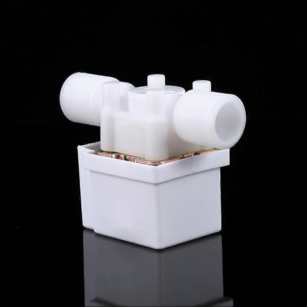 Varm Elektrisk Solenoidventil Magnetisk DC 12V N/C Vann Luft Innløpsstrømbryter 1/2\"