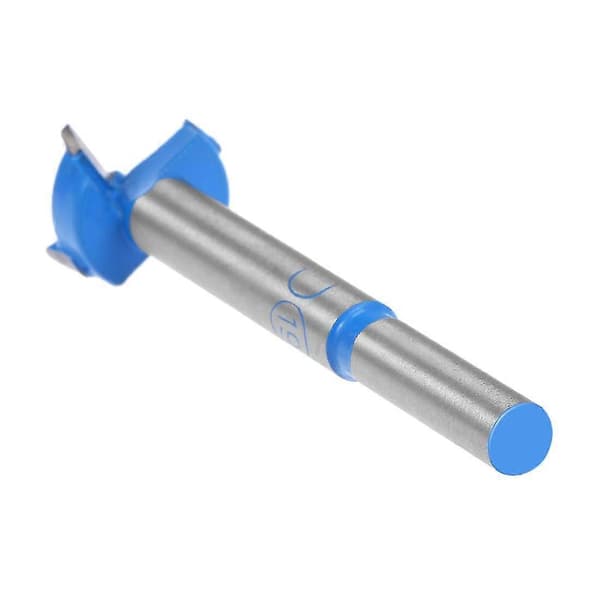 Forstner Bor 19mm, Wolframkarbid Trehull Sag Boråpner, Trebearbeiding Hengselhull Boring Bor Cutter (blå, Grå)