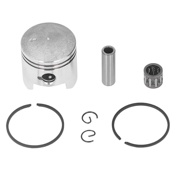 40mm Kolvringssats Stållegering Stabil Prestanda för 2-takts 49cc 50cc Moped Scooter Dirt Bike