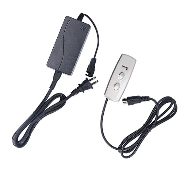 Elektrisk Sofakontroller USB-kontakt Rett Hode 5 Pin Husholdnings Elektrisk Sofaløft Håndkontroller 100-240V