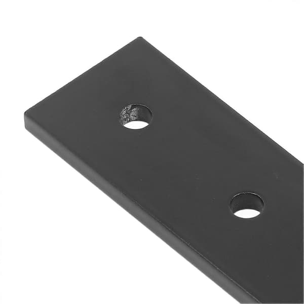 2 st Ledplatta Aluminiumlegering 3 Hål Reparationsplattfäste för Möbler 4040