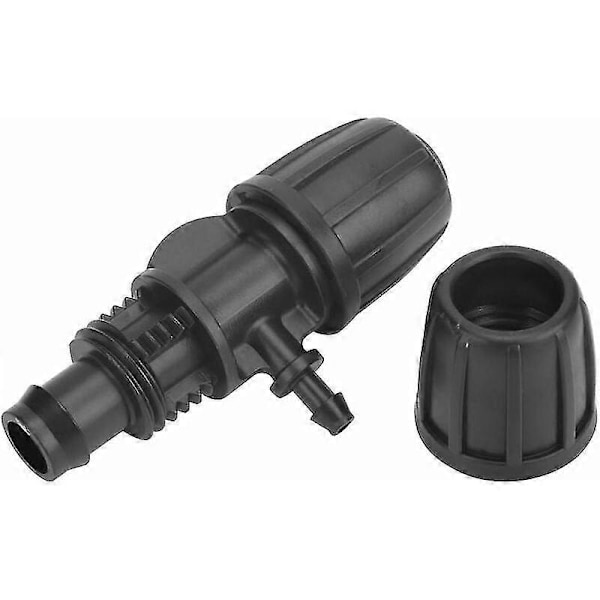 KINCJON 16mm - 4/7 Puutarhalukko Piikkiliitin T-haarat, 10 kpl/setti Liittimiä PE-letkulle Puutarhan Kastelujärjestelmään